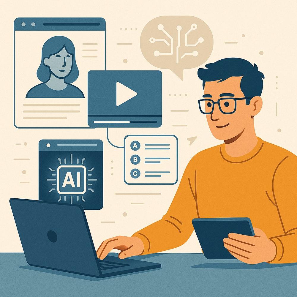 E-Learning mit KI: Guter Content braucht mehr als ein paar Prompts