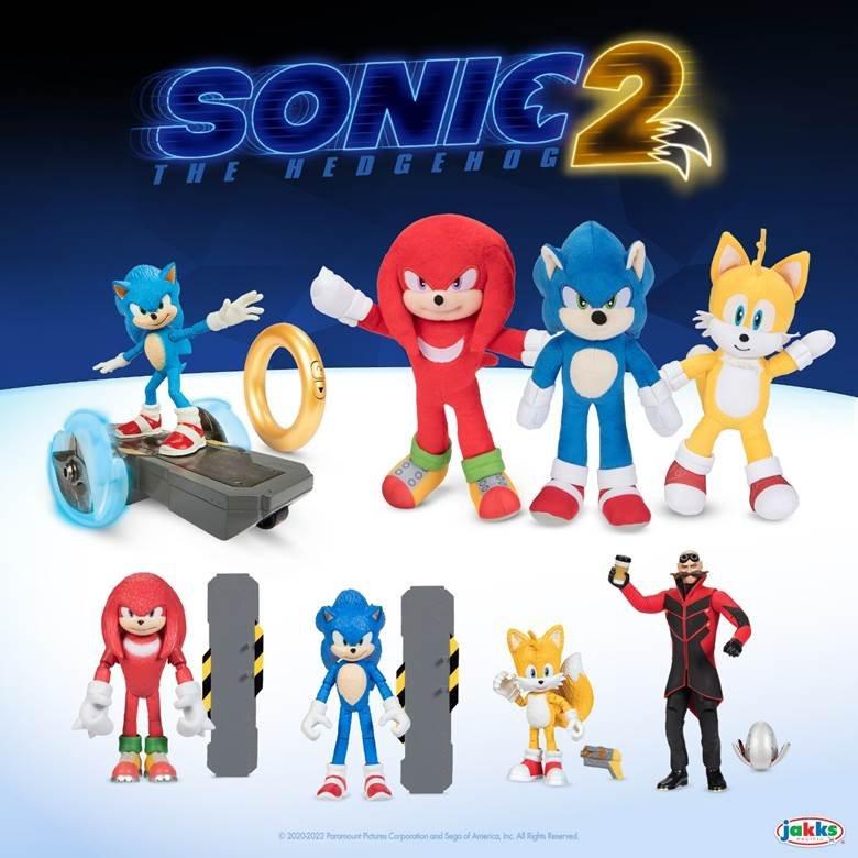 SEGA of America und Paramount Pictures kooperieren mit JAKKS Pacific und Disguise und enthüllen neue Spielwaren und Kostüme für Sonic the Hedgehog 2