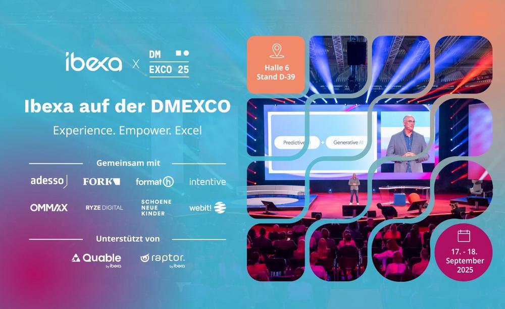 Ibexa & Partner auf der DMEXCO 2025