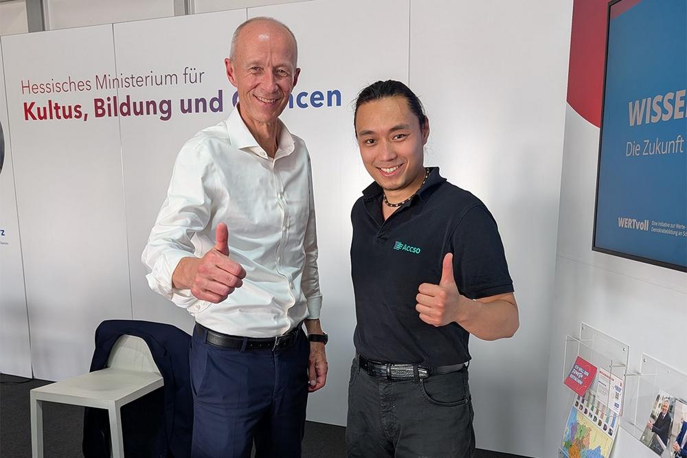 Accso im Dialog zur KI-Zukunft auf dem Hessentag 2025