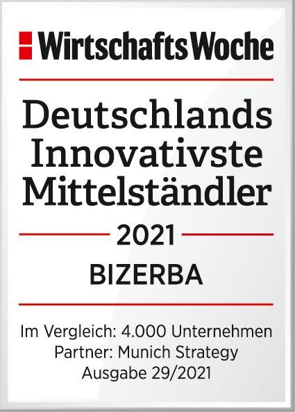 Bizerba receives highest award of the „Wirtschaftswoche“