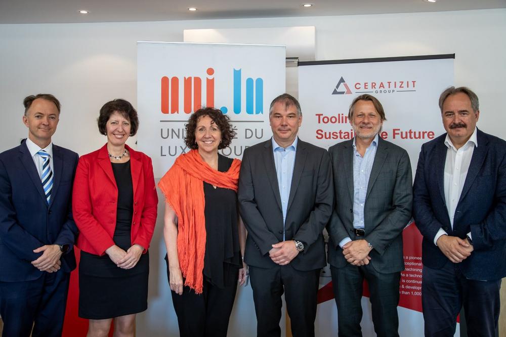 L’Université et CERATIZIT lancent une Chaire pour innover dans les matériaux et la production