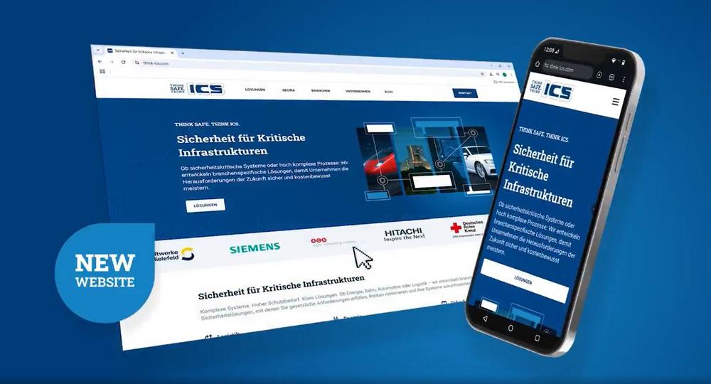 ICS GmbH launcht neue Website für IT-Sicherheit, Digitalisierung und Risikomanagement