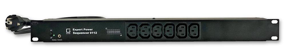 19-Zoll-Steckdosenleisten mit kontrollierter Schaltsequenz