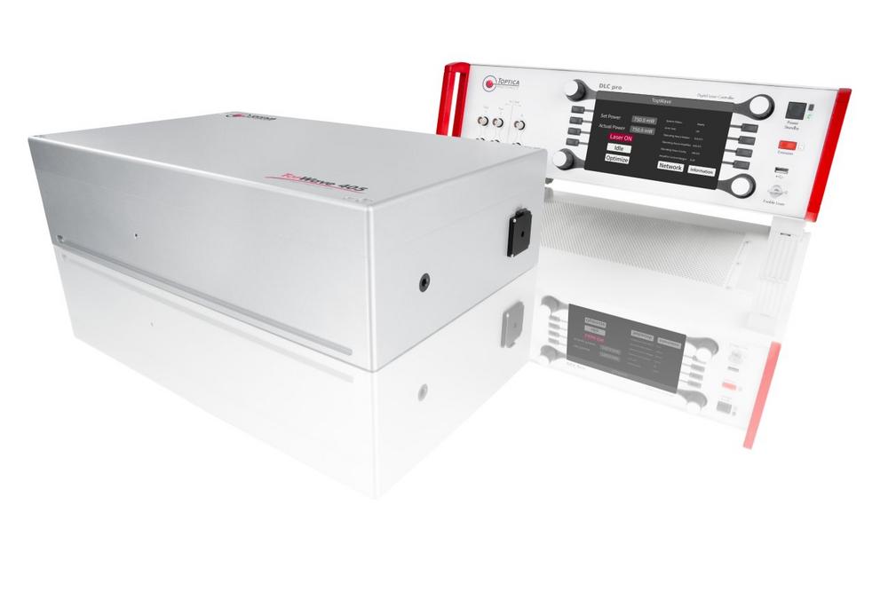 Cost-efficient and easy gas laser replacement with 1 Watt @ 405 nm