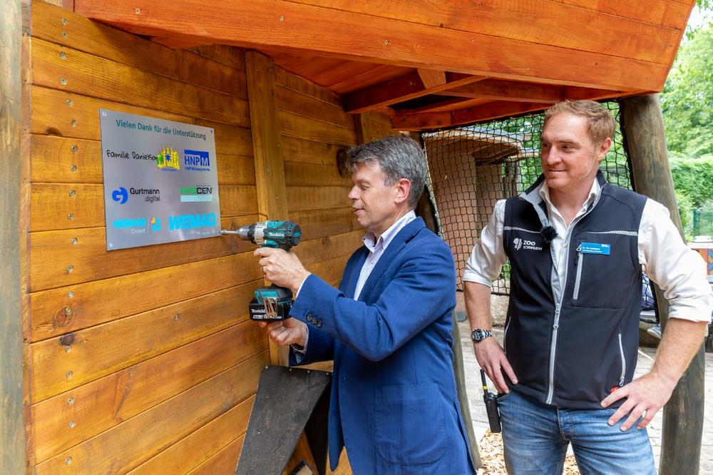 Neuer Lieblingsort mit Baumhaus-Charme: Erlebnis-Spielplatz im Zoo Schwerin eröffnet