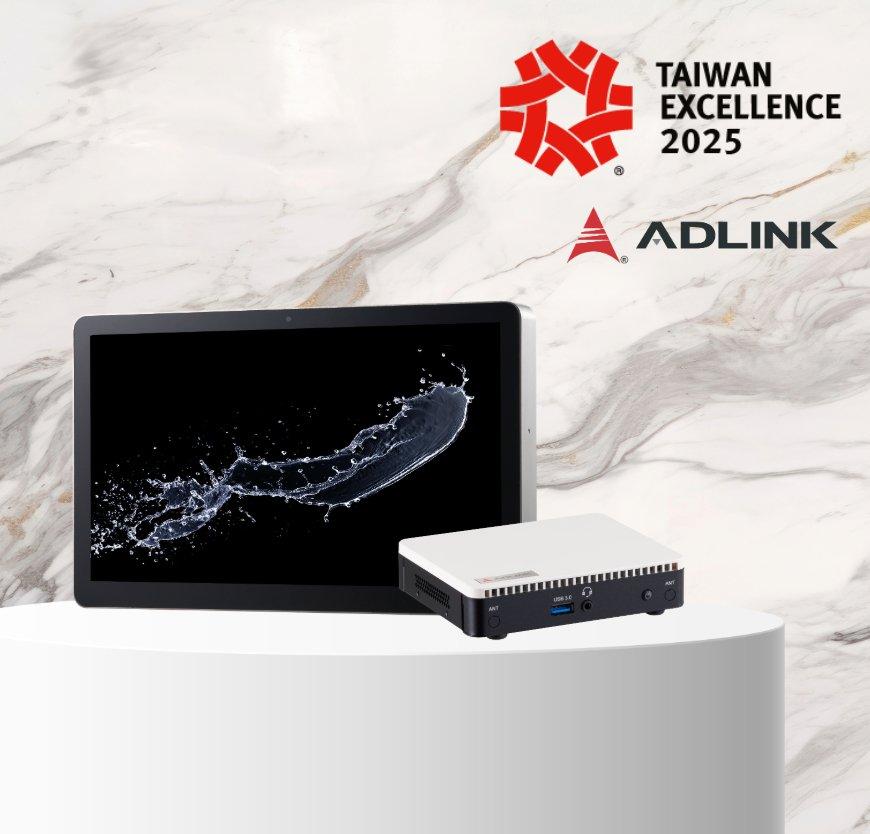 ADLINK’s EMP-100 Fanless Mini PC and Titan2 Waterproof Panel PC Won the Taiwan Excellence Award
