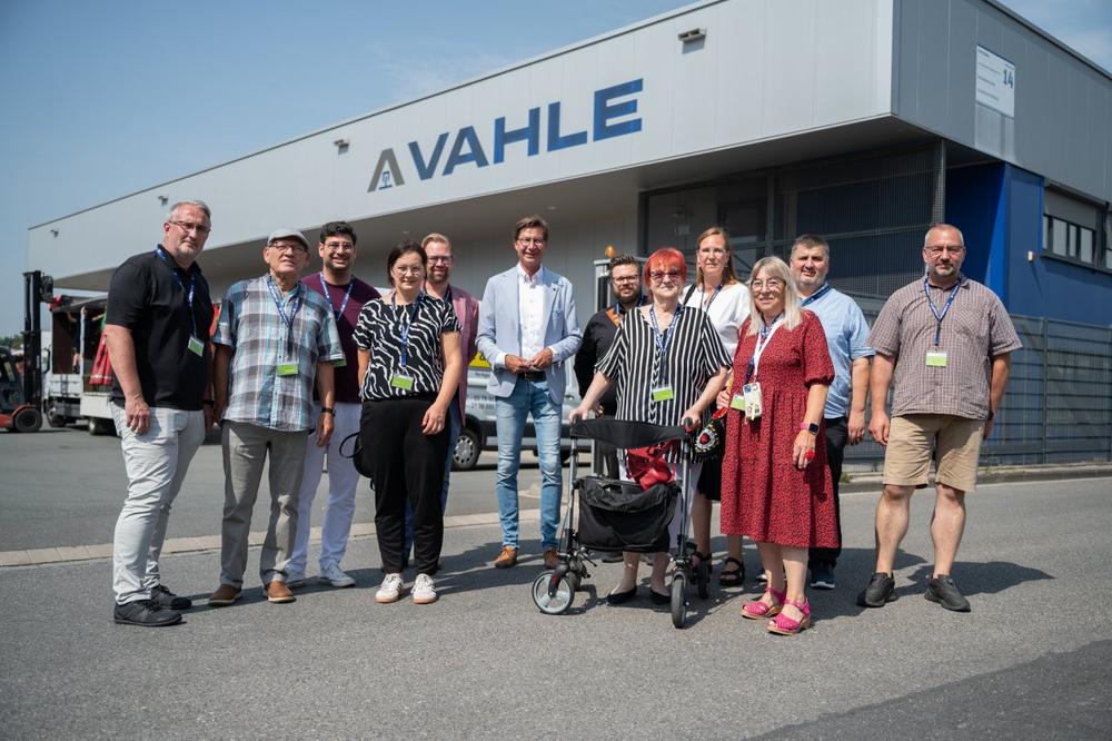 SPD-Fraktion Kamen zu Besuch bei VAHLE