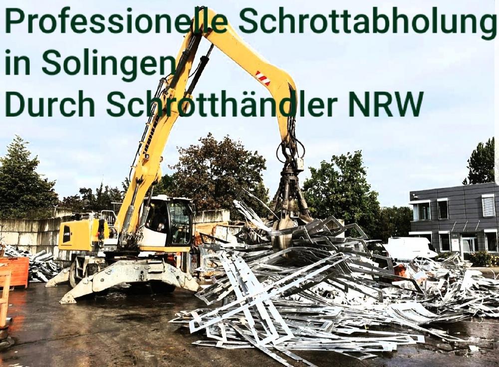 Durch professionelle Schrotthändler Kostenlose Schrottabholung in Solingen