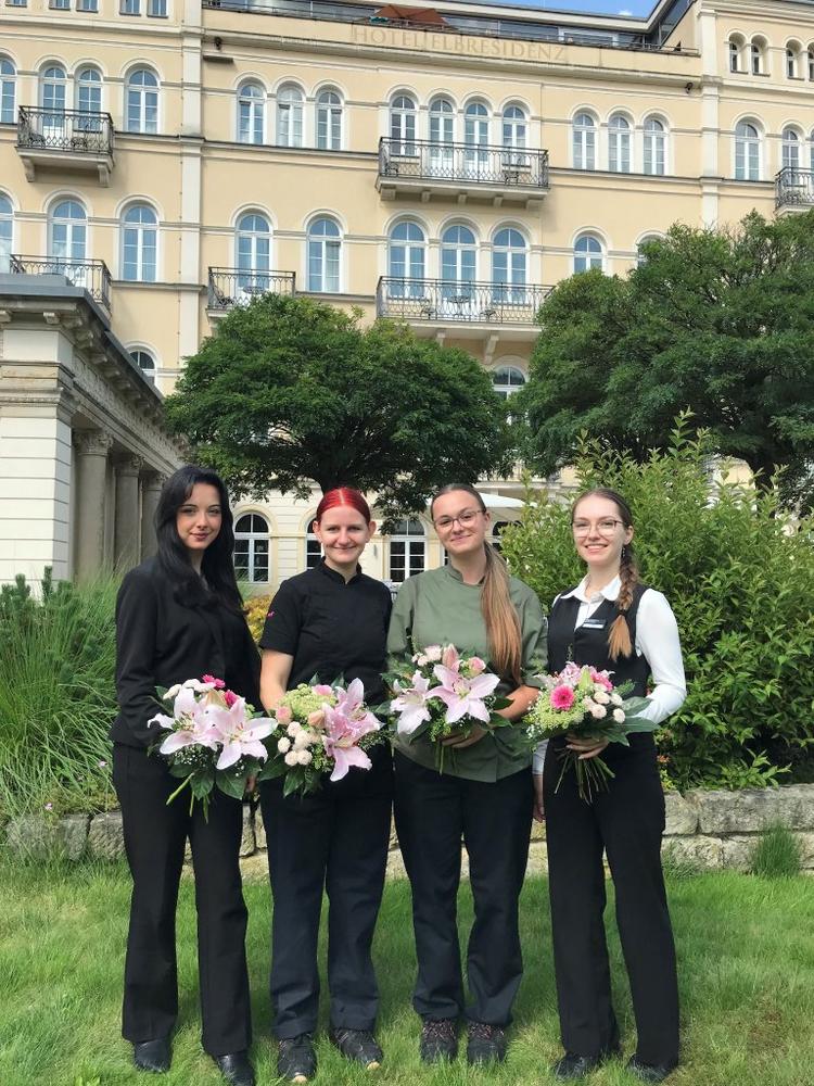 Hotel Elbresidenz feiert erfolgreiche Auszubildende