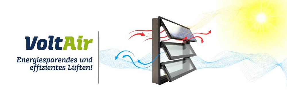 VoltAir Lamellenfenster mit neuen Steuerungsfunktionen