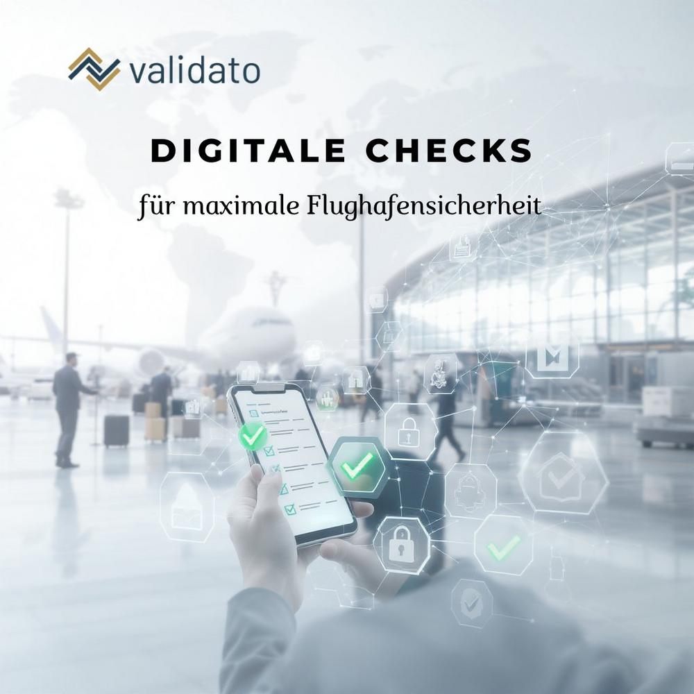 Validato stärkt Flughafensicherheit durch digitale Screening und Background Check Lösungen in der DACH Region