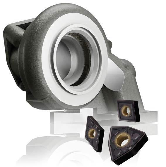 Neue Sorten für das Drehen von Gusseisen und rostfreiem Stahlguss