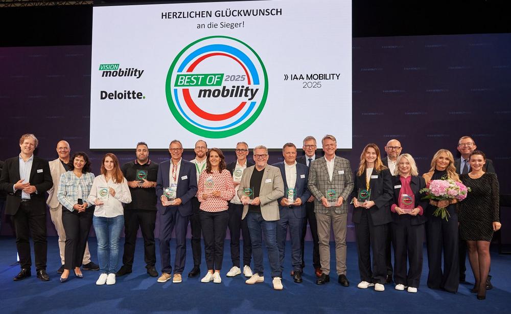 BEST OF mobility 2025: Das sind die Sieger!