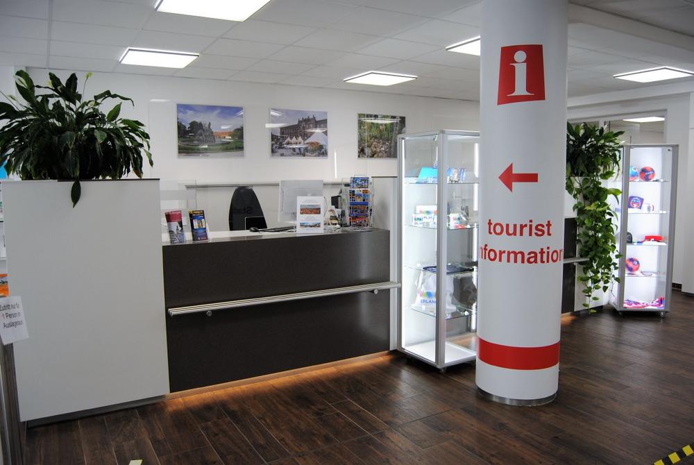 Erreichbarkeiten der Tourist-Information Erlangen ab Mittwoch