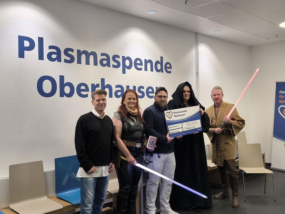 Hoffnung schenken: Spendezentrum Oberhausen spendet für Imperathomas e.V.