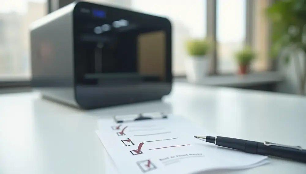 „Pre-Print“-Checkliste