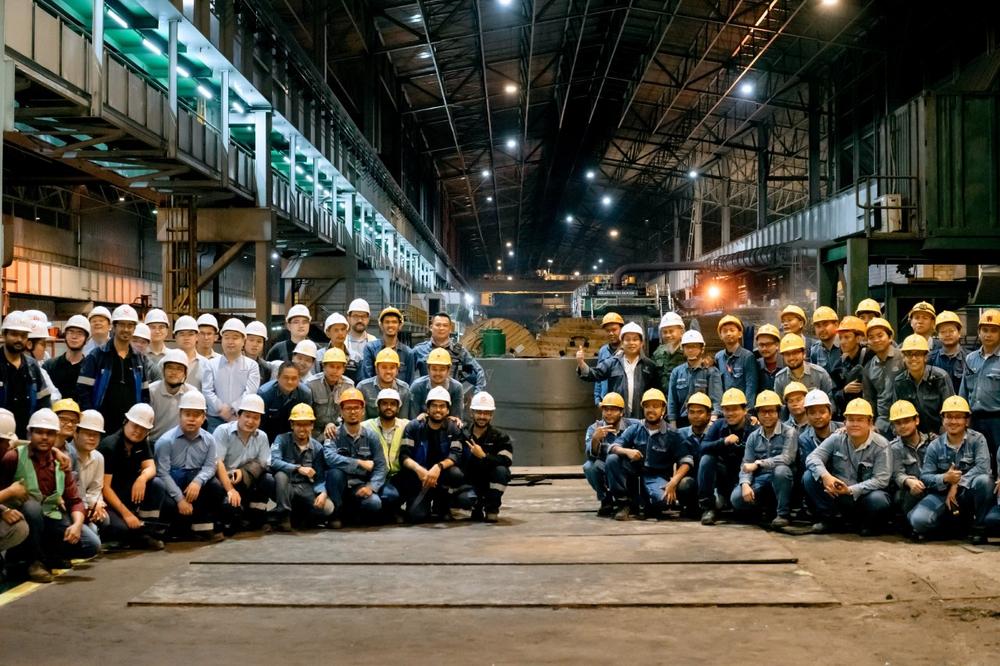 SMS group successfully renews whole automation system of hot strip mill no. 1 at PT Krakatau Steel