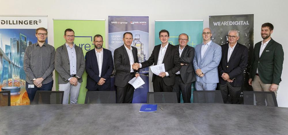 Dillinger and SMS group sign cooperation agreement to accelerate digitalization of iron and steel making process