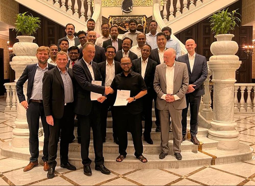 Bashundhara Multisteel and SMS group sign a contract for an integrated CSP® plant to produce Hot Rolled Coils (HRC)