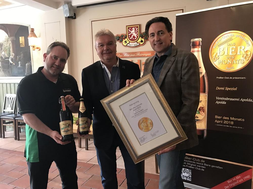 „Bier des Monats April 2018“