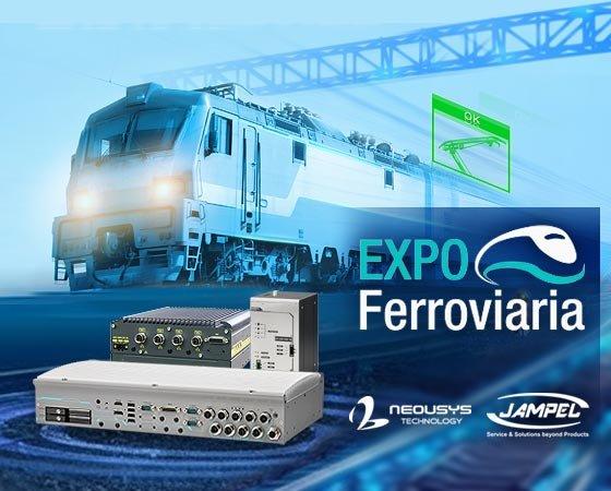 Neousys stellt zusammen mit Jampel auf der EXPO Ferroviaria 2025 Computer entsprechend dem Standard EN50155 aus