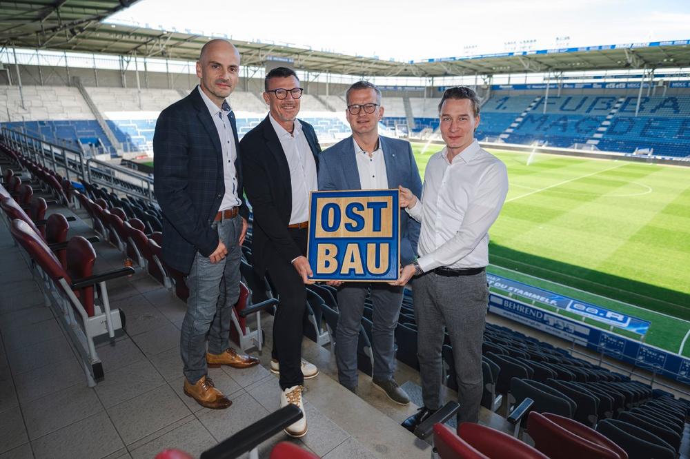 OST BAU bleibt starker Partner des 1. FC Magdeburg – Vorzeitige Vertragsverlängerung bis 2029 beschlossen