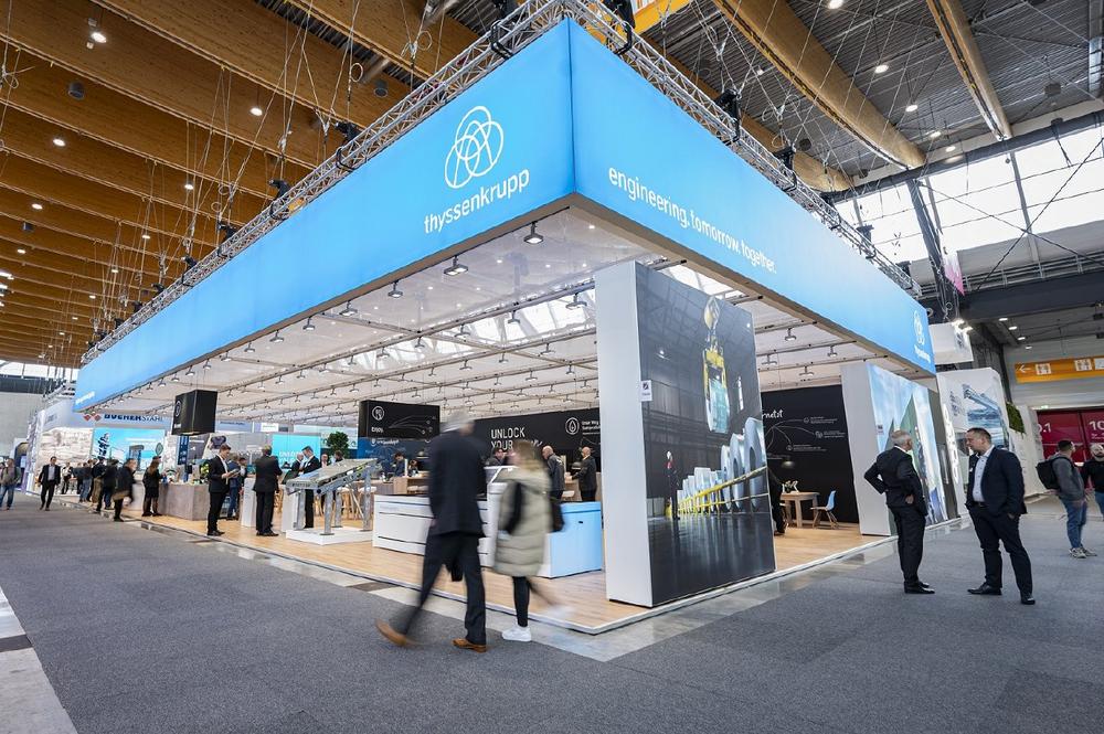 Sustainable innovations by thyssenkrupp Steel at EuroBLECH 2024