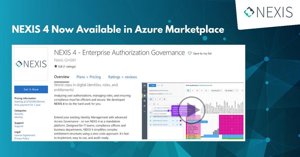 NEXIS 4 Now Available in Azure Marketplace