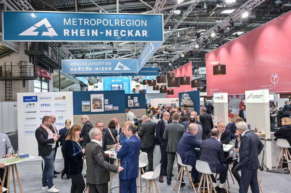 Metropolregion Rhein-Neckar präsentiert sich zum 23. Mal mit Gemeinschaftsstand auf Expo Real in München