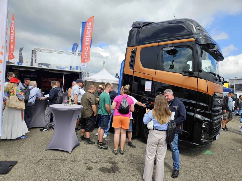Ford Trucks Deutschland mit dem Ford F-MAX GEN 2.0 als Highlight auf dem Truck-Grand-Prix 2025