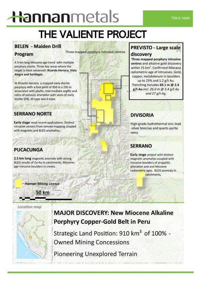 Hannan expands Previsto alkaline gold prospect High-Grade footprint by 400 metres