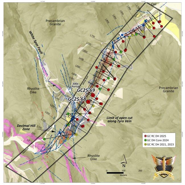 West Point Gold durchteuft bei Bohrungen in der Tyro Main Zone innerhalb eines 76,2 m-Abschnitts mit 1,92 g/t Au einen 32,0 m breiten Teilabschnitt mit 3,17 g/t Au