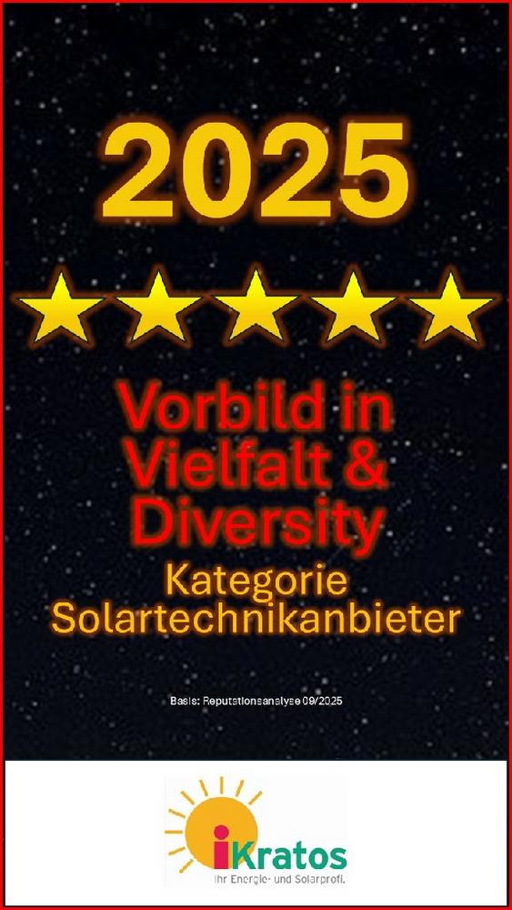 iKratos GmbH ist „Vorbild in Vielfalt und Diversity 2025“