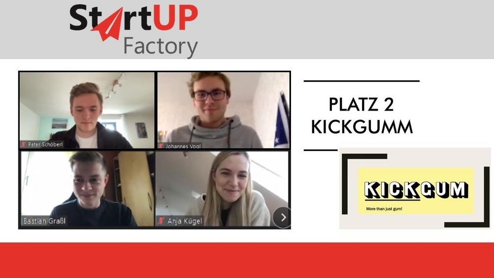 „KISS Kitchen“ holt sich 1. Platz bei der StartUP Factory