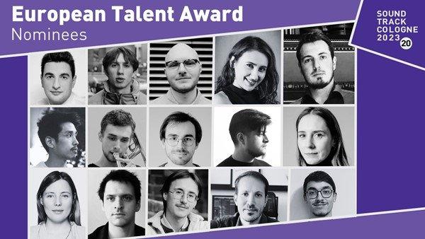 SoundTrack_Cologne 20 announces nominees: EUROPEAN TALENT COMPETITION