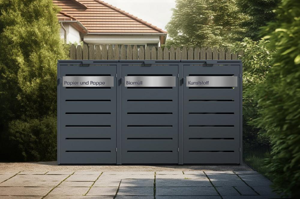 Mülltonnenboxen von KNOBLOCH – elegant, praktisch und beständig | KNOBLOCH