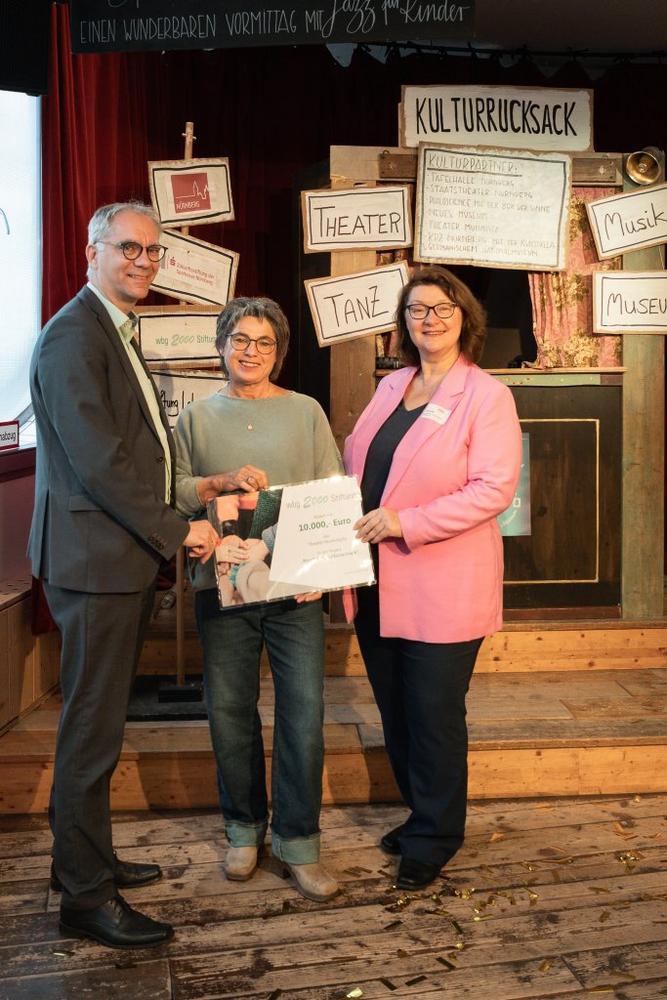 wbg 2000 Stiftung unterstützt Nürnberger Kulturrucksack mit 10.000 Euro