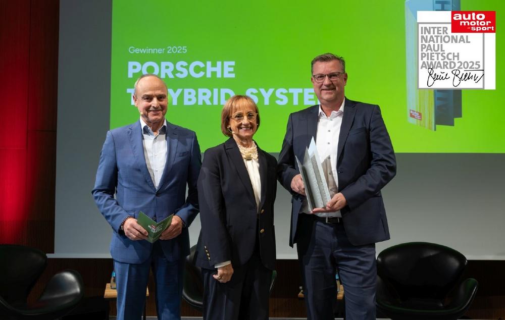 T-Hybrid-System von Porsche gewinnt den begehrten International Paul Pietsch Award