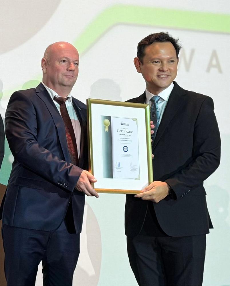 TÜV SÜD named 2nd runner-up at EuroCham Sustainability Award 2025 for Leadership in Sustainovation