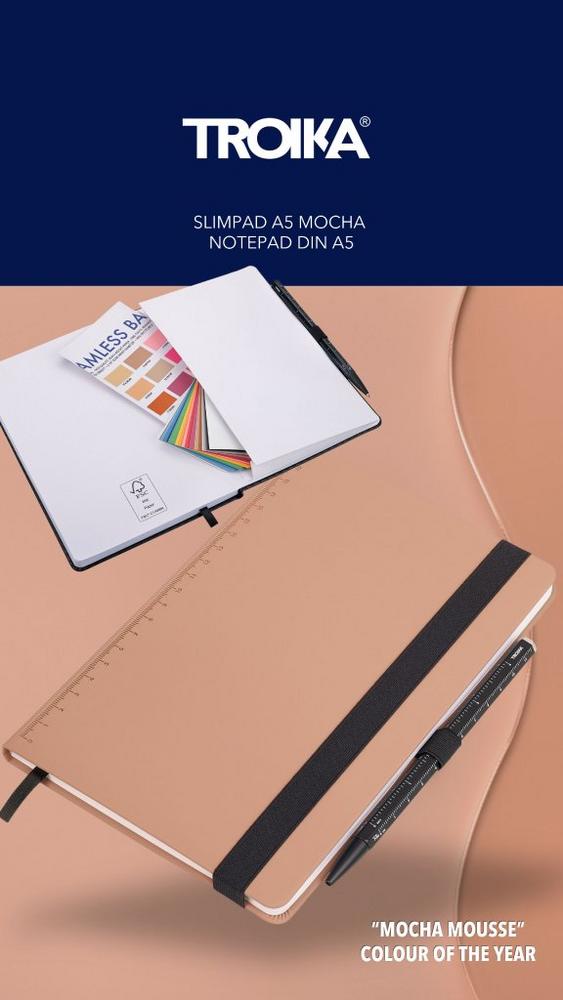 SLIMPAD A5 MOCHA – weil gute Gedanken ein schönes Zuhause verdienen.