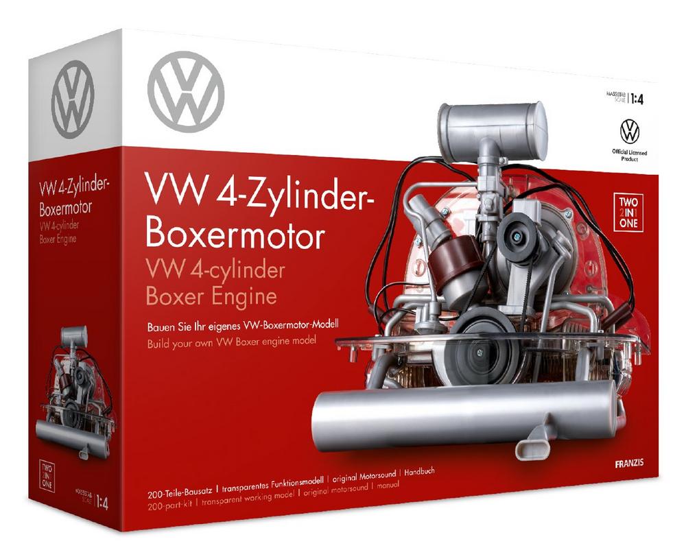 Einzigartiger Bausatz des VW Boxermotors zum Jubiläum