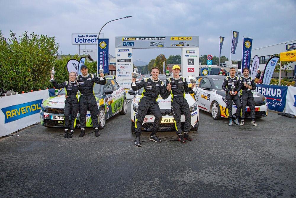 Three-Way Battle for the Title in the Season Finale of the ADAC Opel Electric Rally Cup ‘powered by GSE’