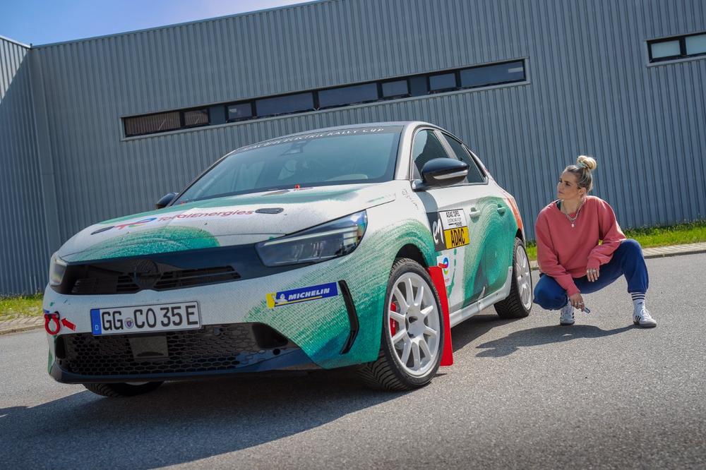 Pioneering Electric Rally Car as Art Car with a Statement: The Opel Corsa Rally Electric Designed by Elisa Klinkenberg