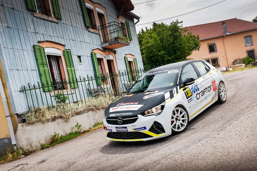 Opel Corsa Rally Electric meistert die französischen Strapazen