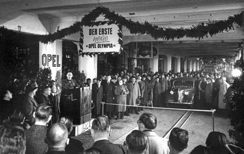 75 Years Ago: Opel Resumes Passenger Car Production in Rüsselsheim