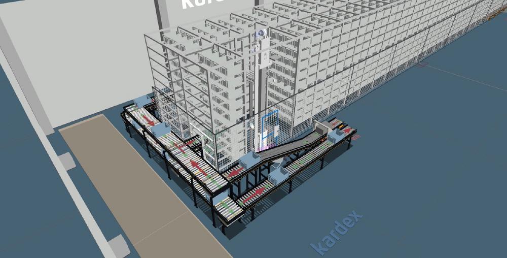 Kardex Mlog automatisiert Kleinteilelager bei Fischer Elektronik mit Shuttle-System von Rocket Solution