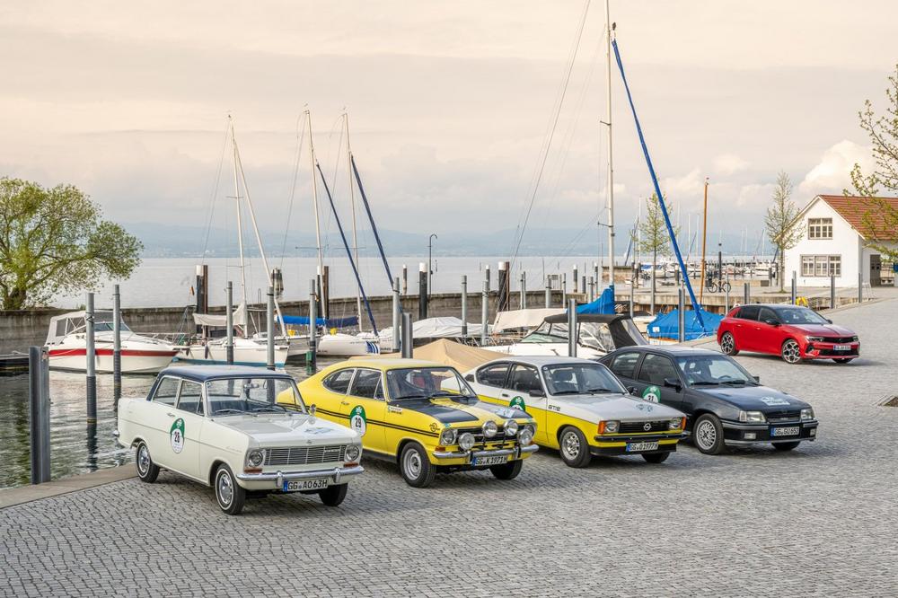 Mit Klasse zurück: Kompakte Opel begeistern auf der Bodensee Klassik