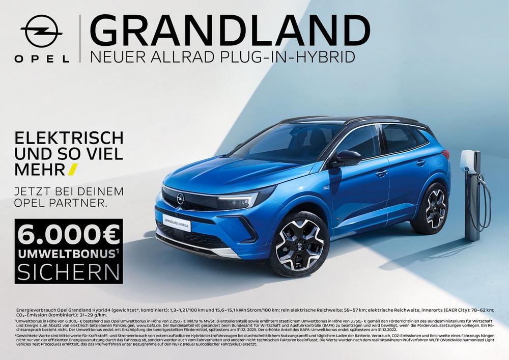 „Elektrisch und so viel mehr“: Neuer Opel Grandland bei den Händlern
