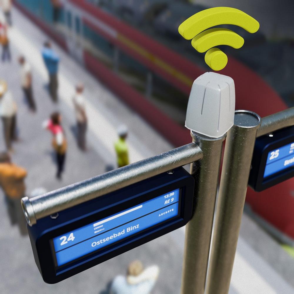 Eine WLAN-Lösung für kleine Bahnhöfe: HOTSPLOTS schließt Konzessionsvertrag mit DB InfraGO